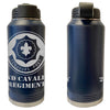 2nd Cavalry Regiment Laser Engraved Vacuum Sealed Water Bottles 32oz