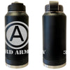 3rd Army Central Laser Engraved Vacuum Sealed Water Bottles 32oz Water Bottles LEWB.0077.B