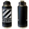 3rd Infantry Division Laser Engraved Vacuum Sealed Water Bottles 32oz