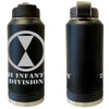 7th Infantry Division Laser Engraved Vacuum Sealed Water Bottles 32oz Water Bottles LEWB.0082.B