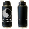 29th Infantry Division Laser Engraved Vacuum Sealed Water Bottles 32oz