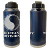 29th Infantry Division Laser Engraved Vacuum Sealed Water Bottles 32oz