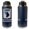 101st Airborne Division Laser Engraved Vacuum Sealed Water Bottles 32oz