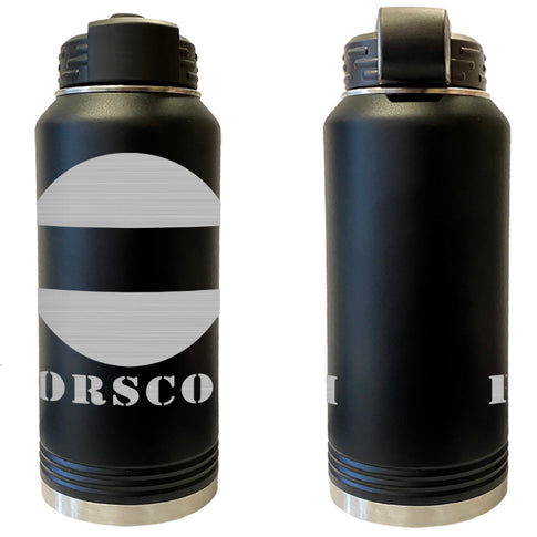 Army FORSCOM Laser Engraved Vacuum Sealed Water Bottles 32oz