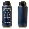 Army Special Operations Command Laser Engraved Vacuum Sealed Water Bottles 32oz