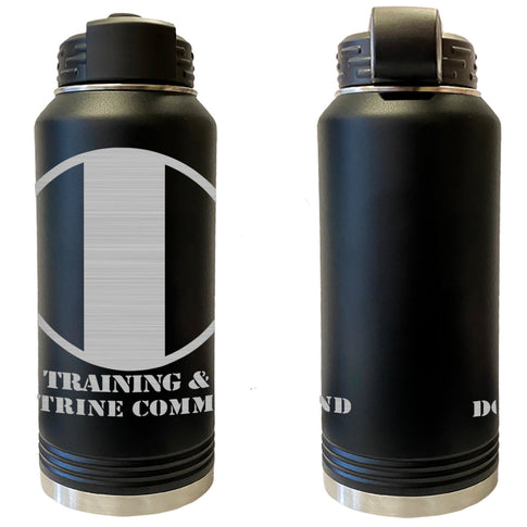 Army Training and Doctrine Command Laser Engraved Vacuum Sealed Water Bottles 32oz