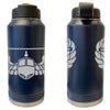 Laser Engraved Vacuum Sealed Water Bottles 32oz - Army Badges Water Bottles LEWB.0122.N