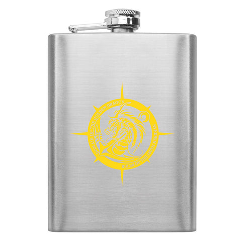 Domain of the Golden Dragon 8 oz. Flask