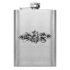 Army Subdued Badge 8 oz. Flasks