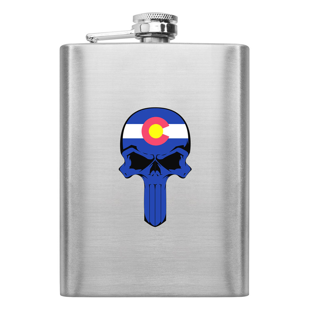 State Skull Flasks Flasks LGflask.0498
