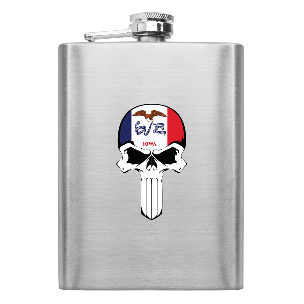 State Skull Flasks Flasks LGflask.0507