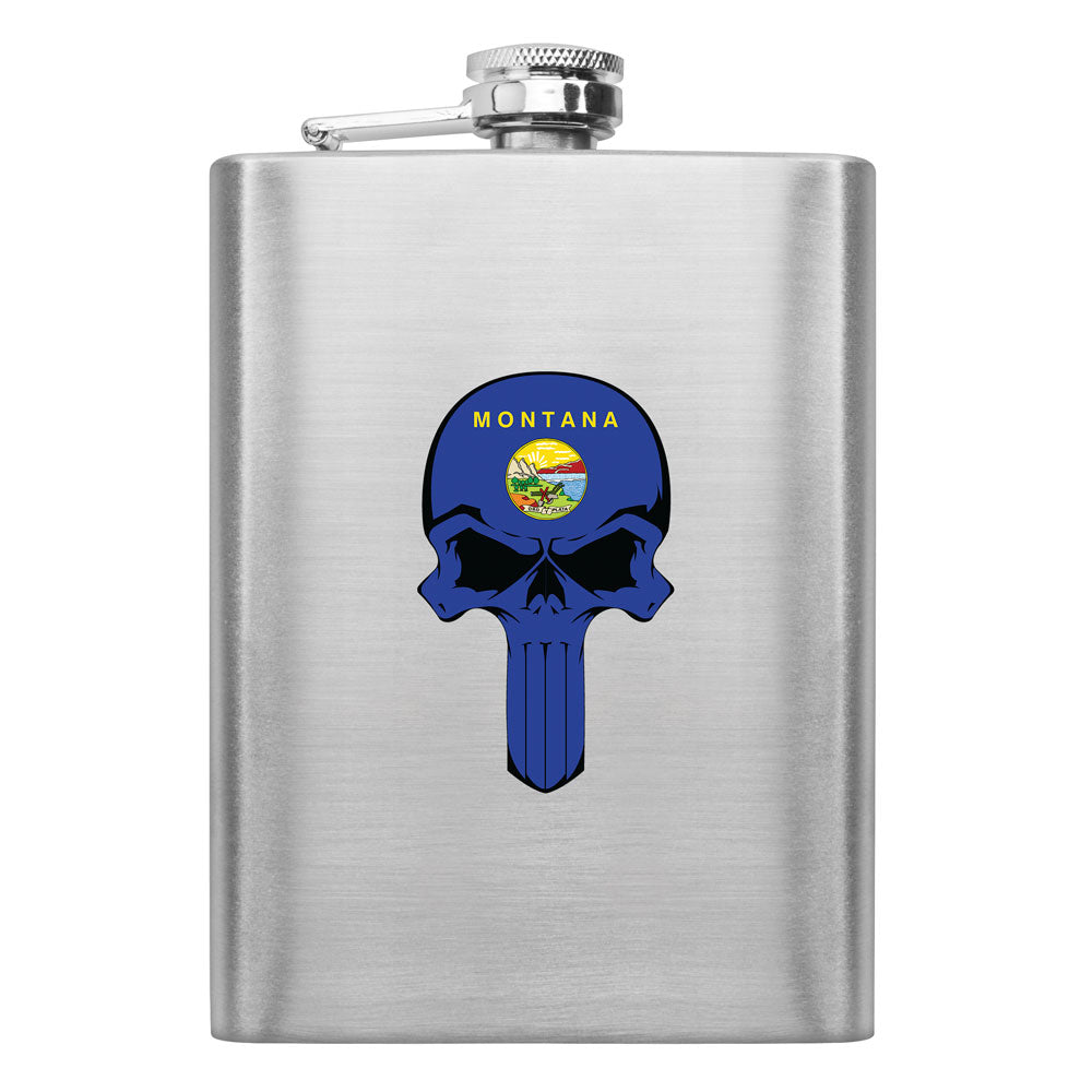 State Skull Flasks Flasks LGflask.0518