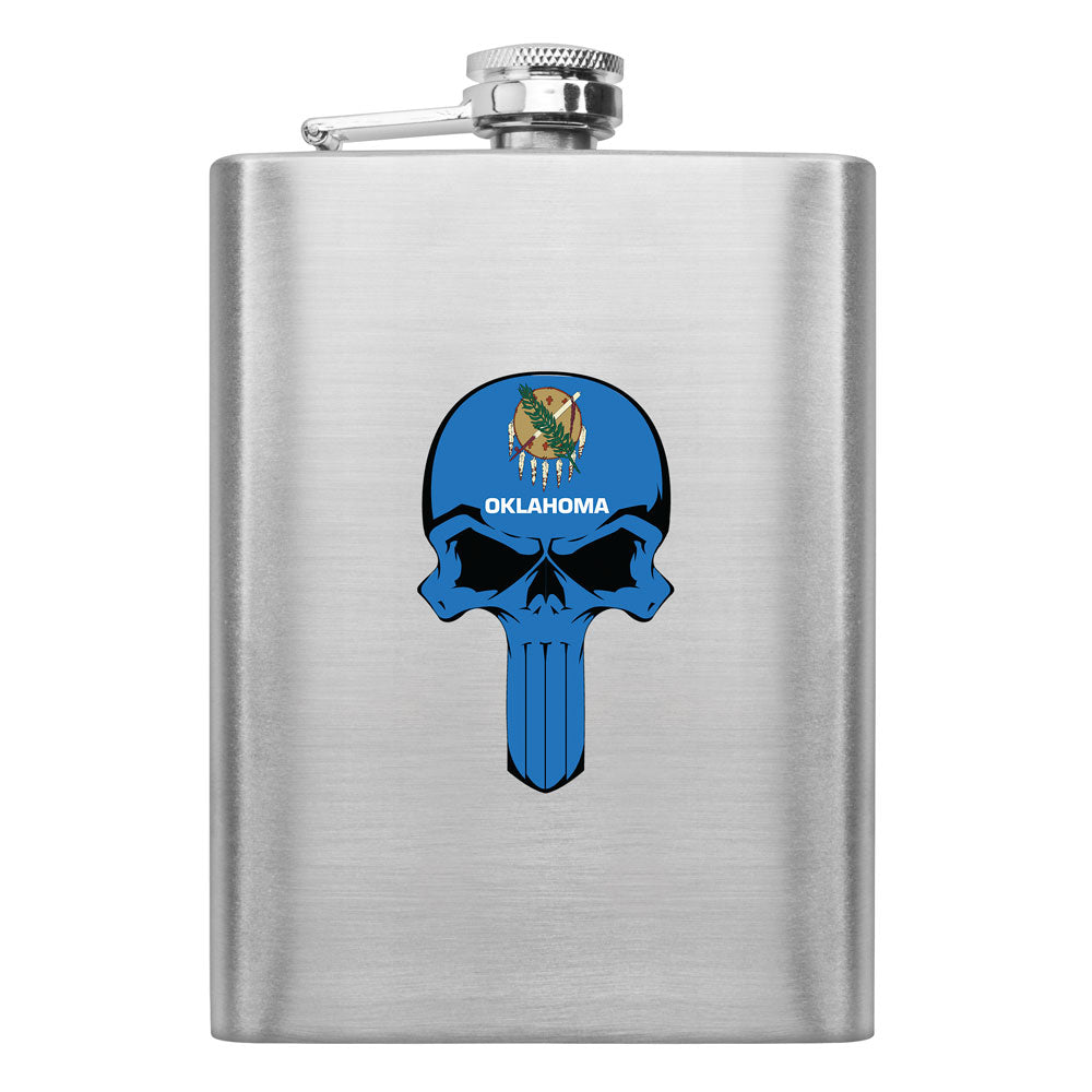 State Skull Flasks Flasks LGflask.0528