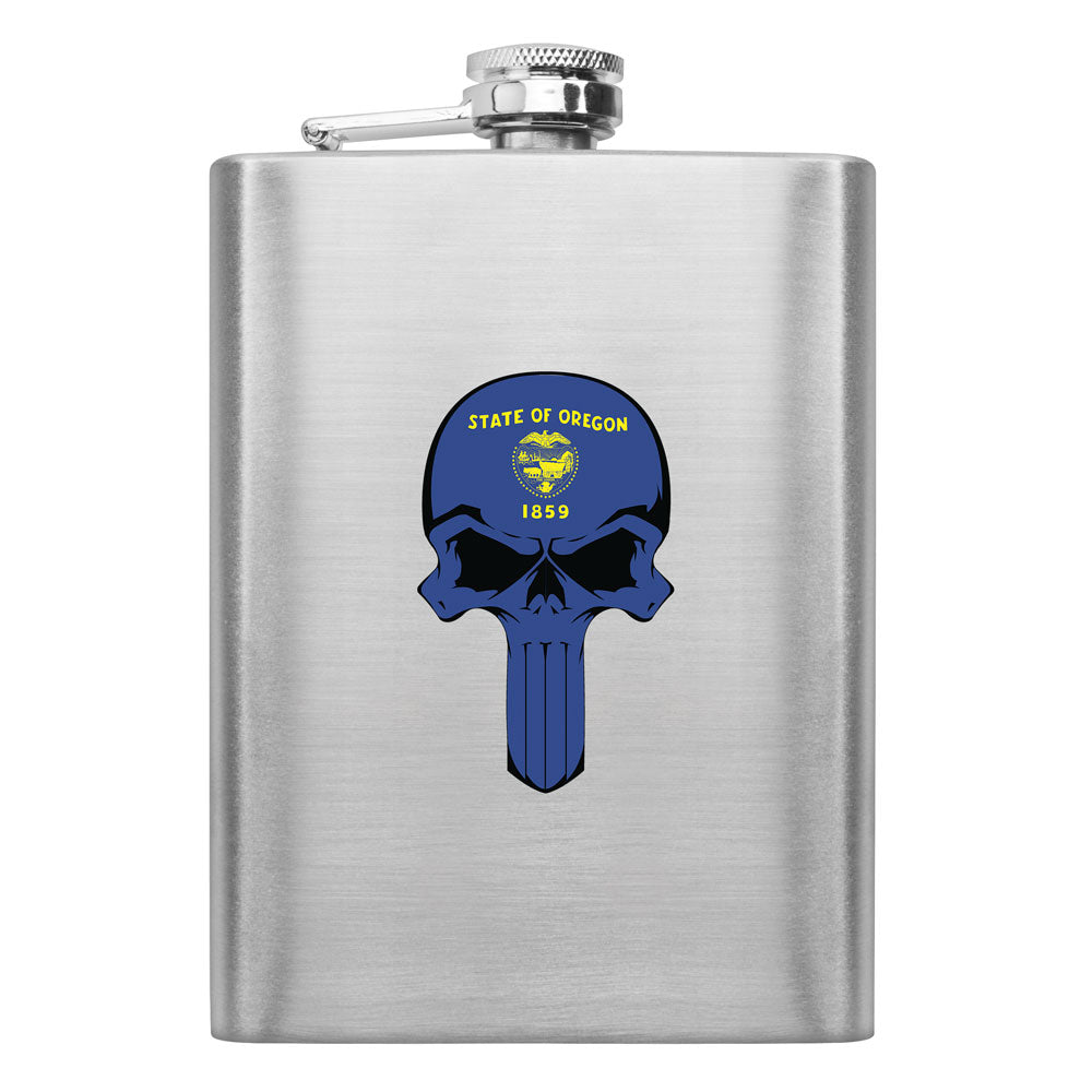State Skull Flasks Flasks LGflask.0529