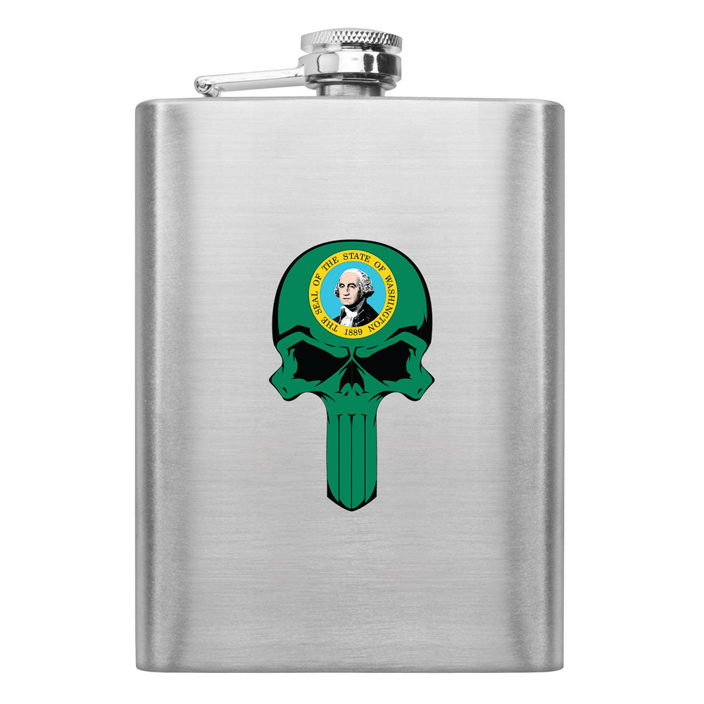 State Skull Flasks Flasks LGflask.0530