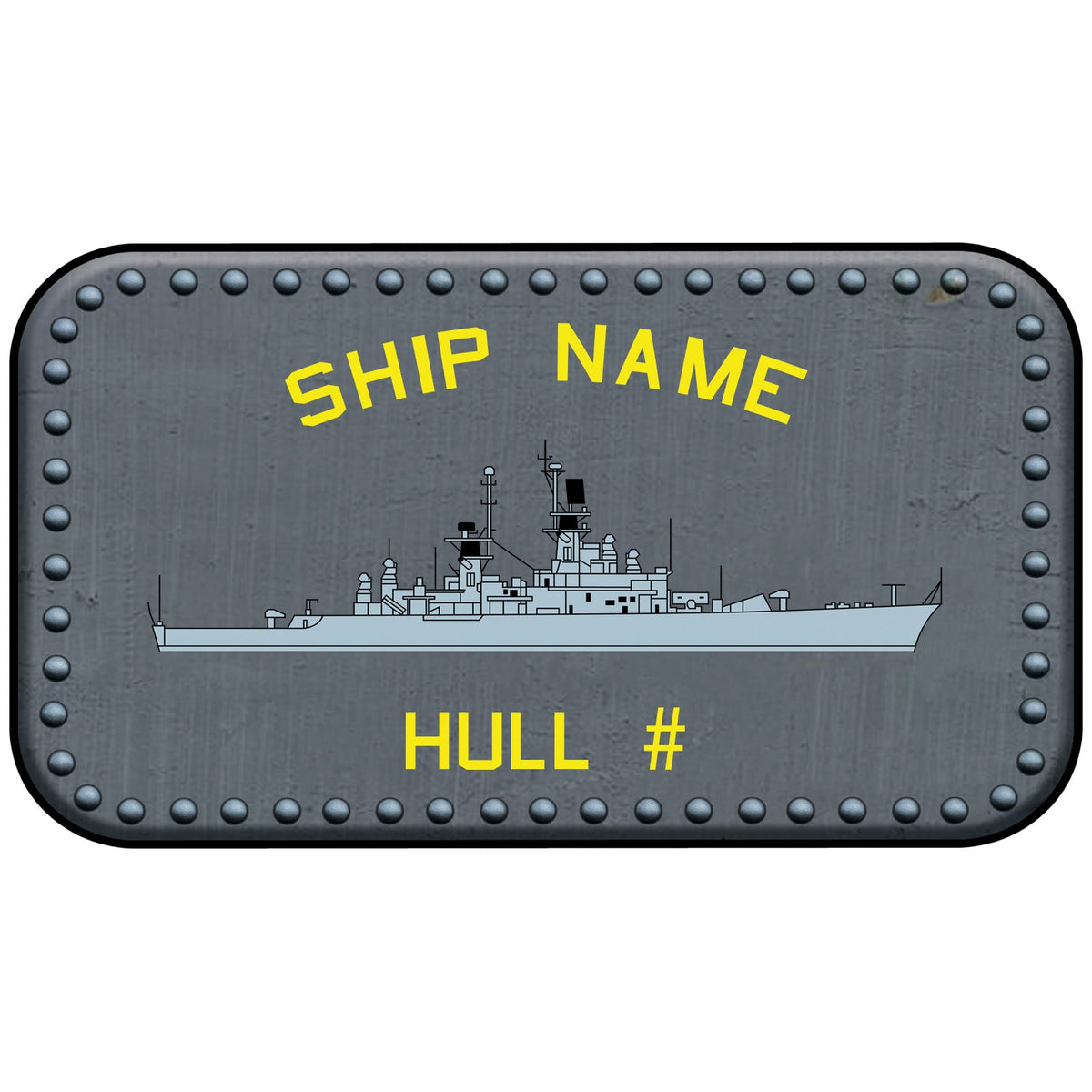 U.S. Navy Custom Ship Sticker Stickers and Decals 