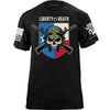 Liberty or Death Texas Skull T-Shirt Shirts YFS.5.011.1.BKT.1