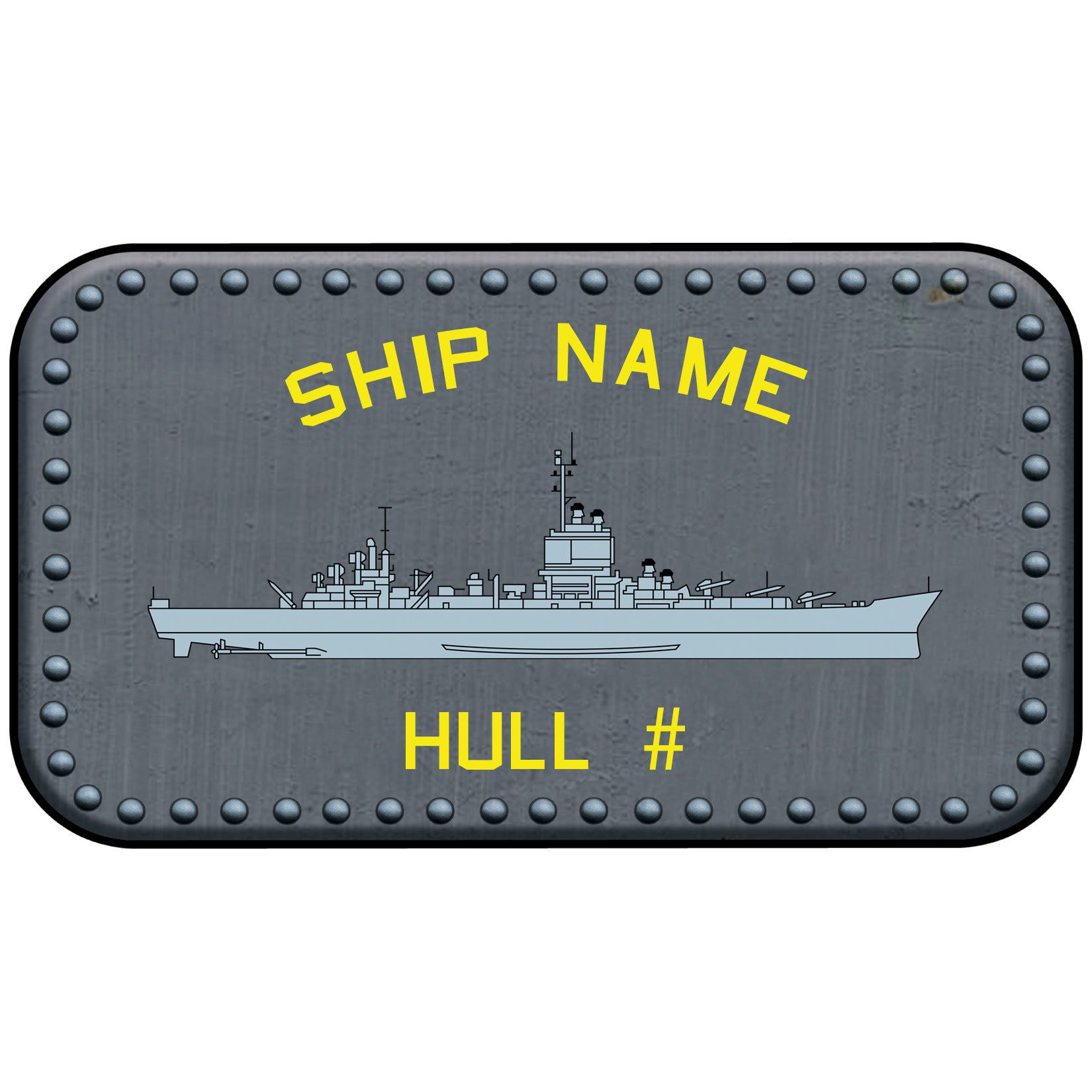 U.S. Navy Custom Ship Sticker Stickers and Decals 