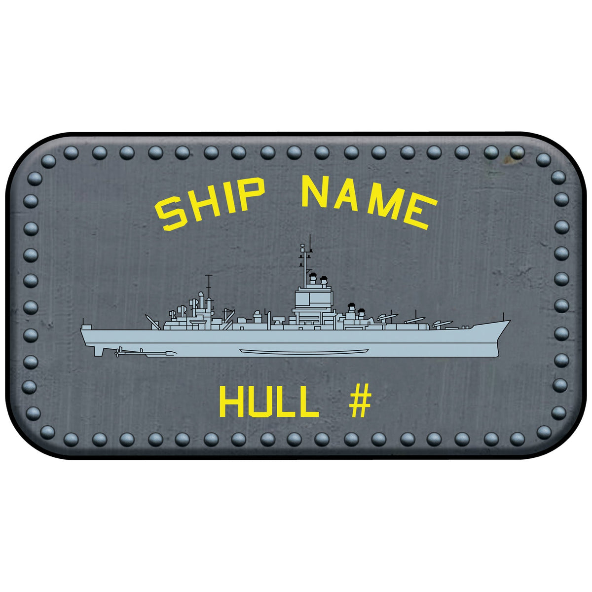 U.S. Navy Custom Ship Sticker Stickers and Decals LongBeach.sticker