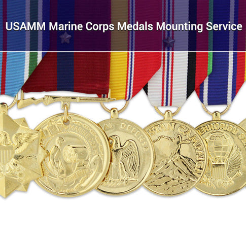 USAMM Marine Corps Medals Mounting Service