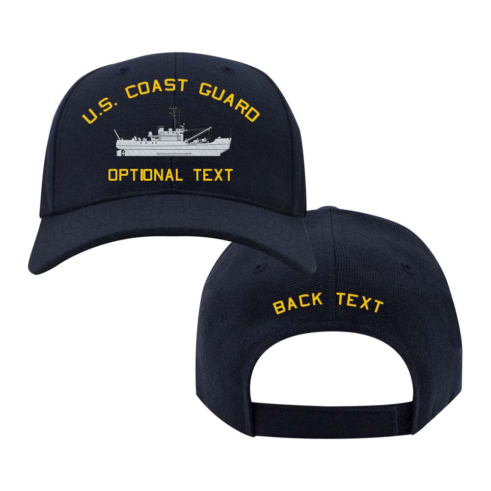 Coast Guard Custom Ship Cap - Mesquite Class WLB Hats and Caps 
