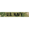 U.S. Navy Branch Tapes Embroidered Name / Branch Tapes Navy Branch Tape NWU III