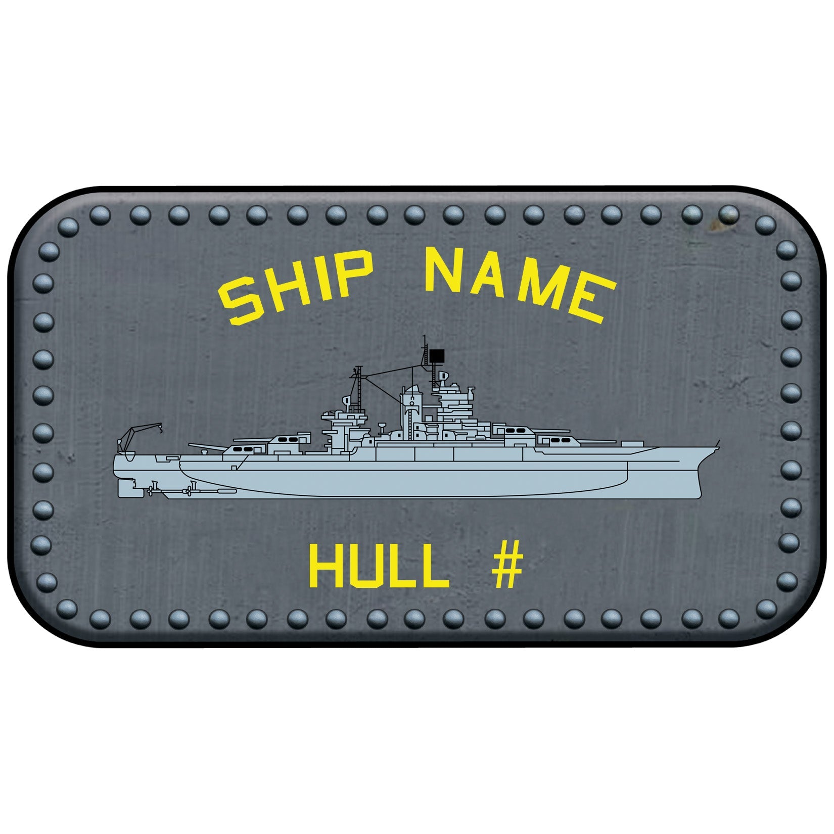 U.S. Navy Custom Ship Sticker Stickers and Decals 