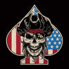 Pirate Spade USA Flag T-shirt Shirts 