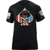 Pirate Spade USA Flag T-shirt Shirts YFS.3.048.1.BKT.1