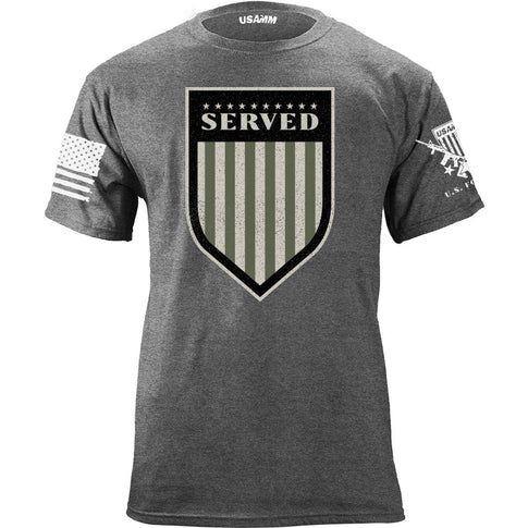 Served Shield Drab T-Shirt