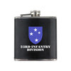 Full Color Army Unit 6 oz. Flask with Wrap Flasks SMFlask.0151