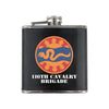 Full Color Army Unit 6 oz. Flask with Wrap