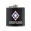 Full Color Army Unit 6 oz. Flask with Wrap Flasks SMFlask.0172