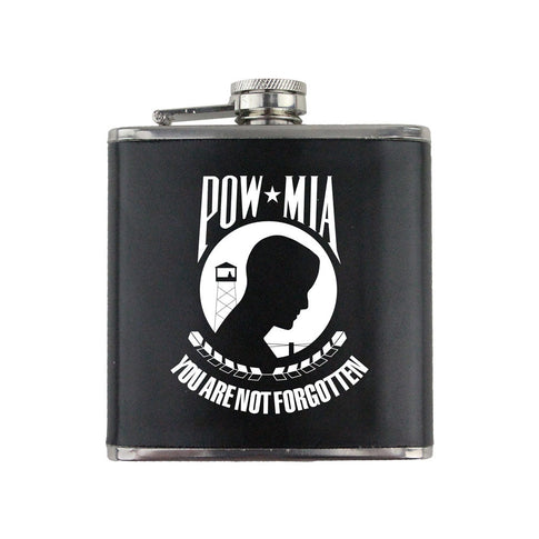 POW-MIA 6 oz. Flask with Wrap