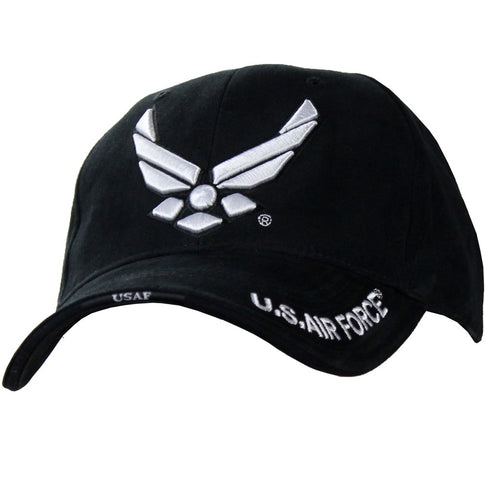 New Wing Air Force Black Deluxe Low-Profile Cap