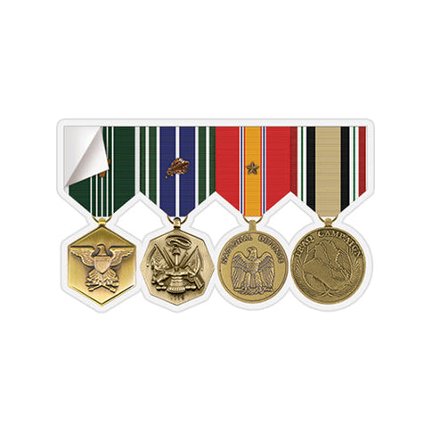 Standard Medal Rack Sticker
