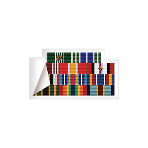 Tiny Ribbon Rack Sticker Stickers and Decals STKR.TR.LWB