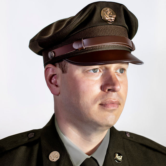 USAMM - Army Green Service Uniform (AGSU) Dress Cap in 7 1/2 USAMM - Army Green Service Uniform (AGSU) Dress Cap in 7 1/2