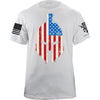 Spartan Distressed US Flag T-shirt Shirts YFS.3.004.1.WTT.1