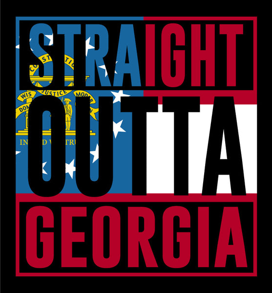 Straight Outta Georgia T-Shirt | USAMM