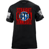 Straight Outta Tennessee T-Shirt Shirts YFS.7.019.1.BKT.1