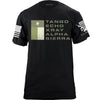 TANGO ECHO XRAY ALPHA SIERRA DRAB T-shirt
