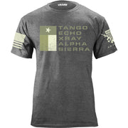 TANGO ECHO XRAY ALPHA SIERRA DRAB T-shirt Shirts YFS.3.037.1.HGT.1