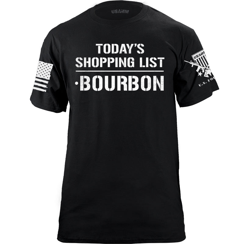 Today's Shopping List T-Shirt Shirts YFS.3.054.1.BKT.1