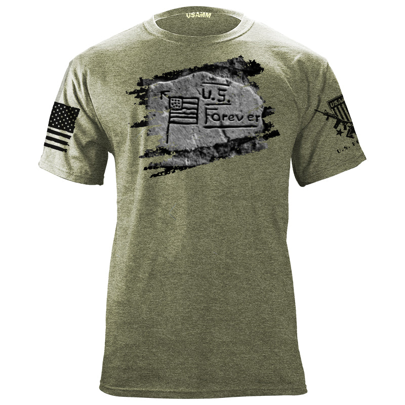 US Forever Raster T-Shirt Shirts YFS.6.017.1.MGT.1