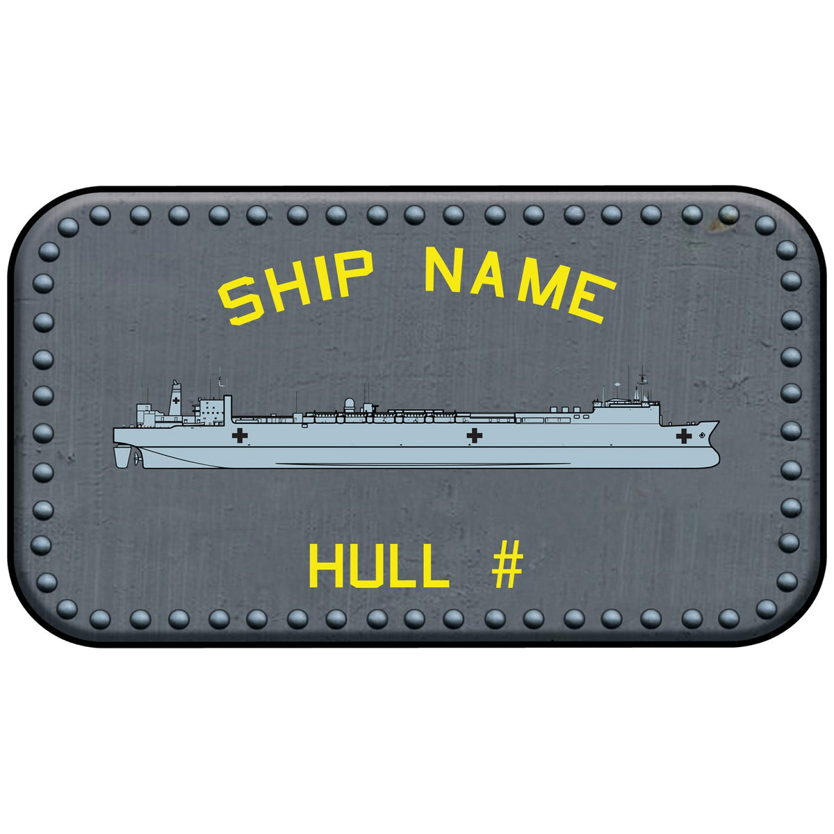 U.S. Navy Custom Ship Sticker Stickers and Decals 