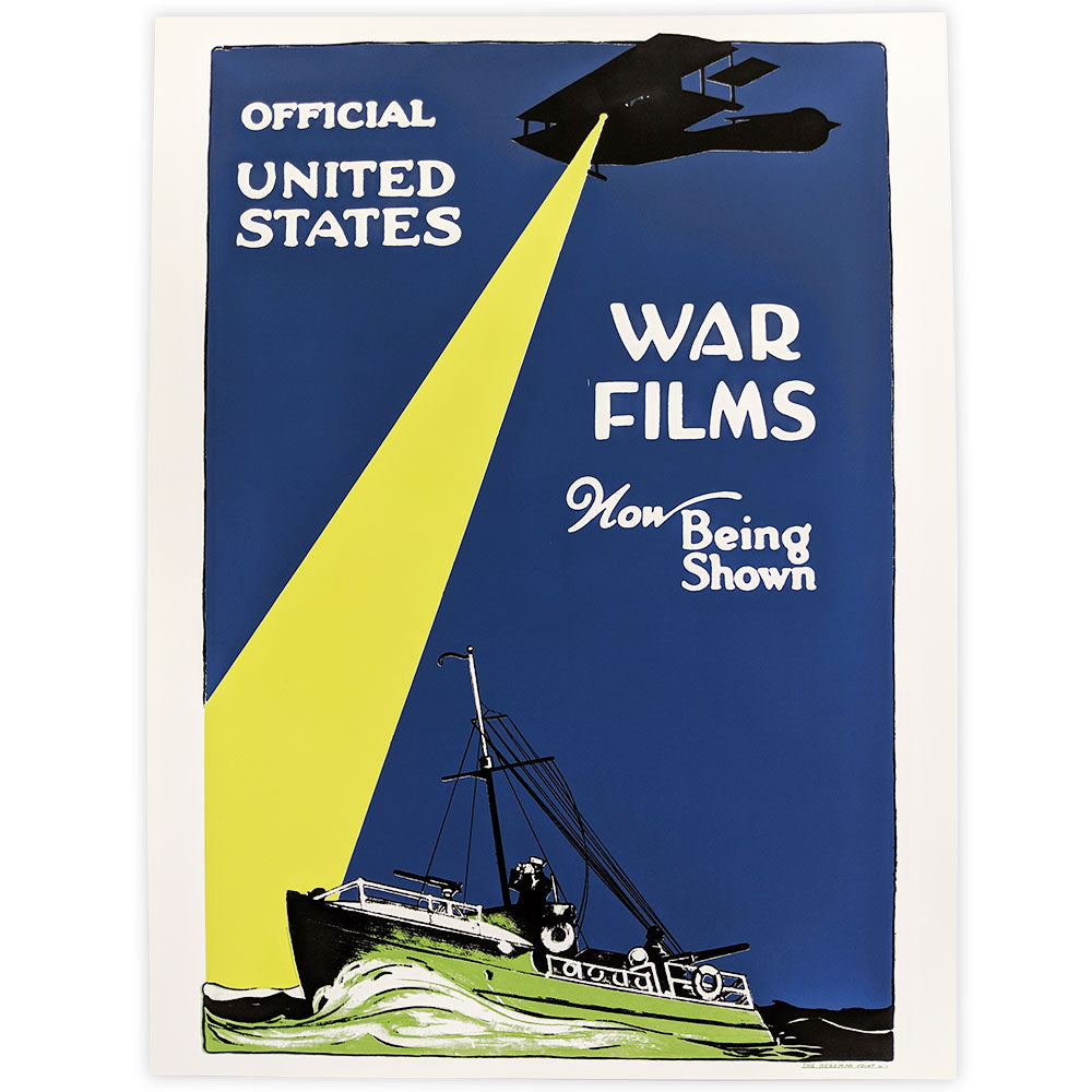 United States War Films Screenprinted Poster Posters and Prints 