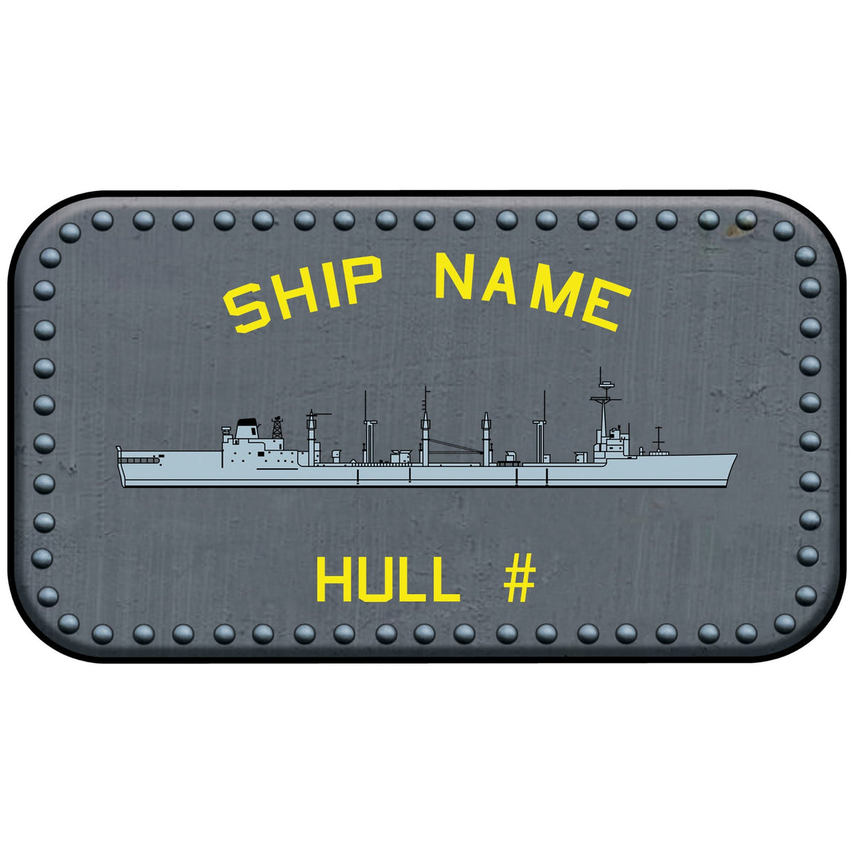 U.S. Navy Custom Ship Sticker Stickers and Decals Witchita.sticker