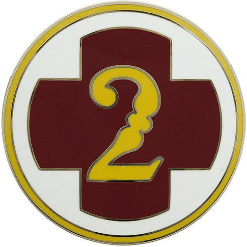 2nd Medical Brigade Combat Service Identification Badge