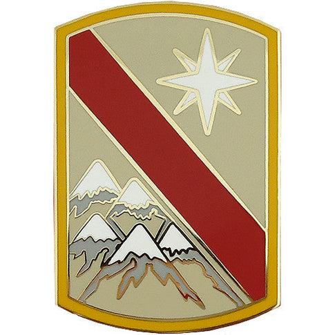 43rd Sustainment Brigade Combat Service Identification Badge